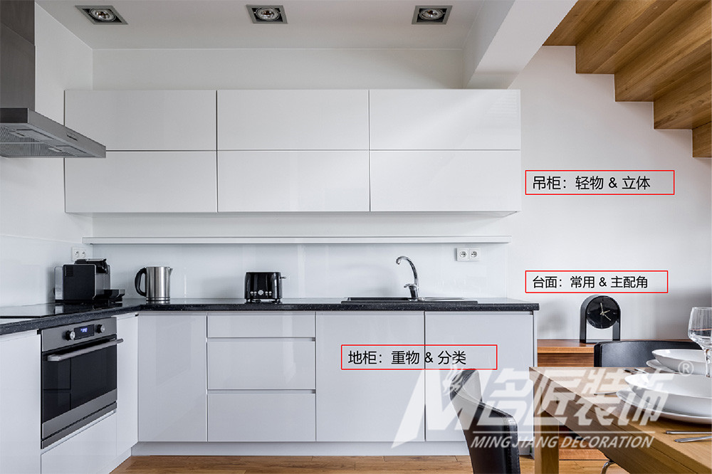 临沧厨房室内装修设计规划，让空间扩容提升厨房的收纳能力