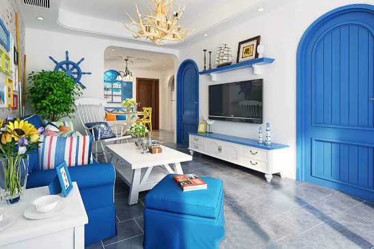 临沧地中海别墅风格装修设计，在家体验异域风情